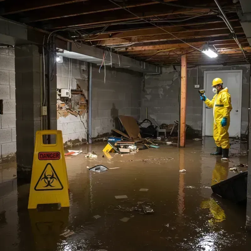 Flooded Basement Electrical Hazard in Lafayette, CO Property